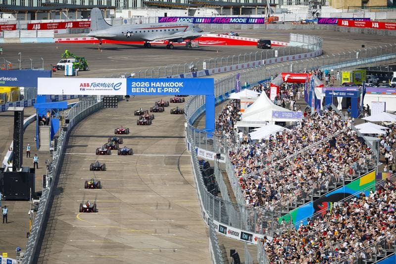 Motorsport. Formula E. Berlin ePrix. 03.05.2026