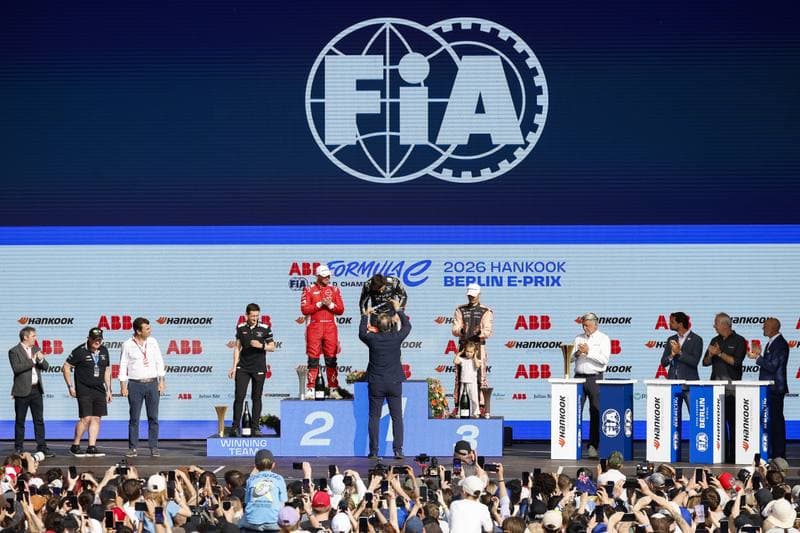 Motorsport. Formula E. Berlin ePrix. 03.05.2026