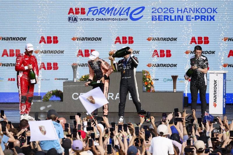 Motorsport. Formula E. Berlin ePrix. 03.05.2026