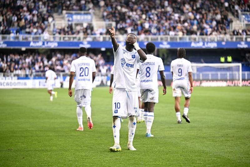 Football. Ligue 1. AJ Auxerre - Angers SCO. 03.05.2026