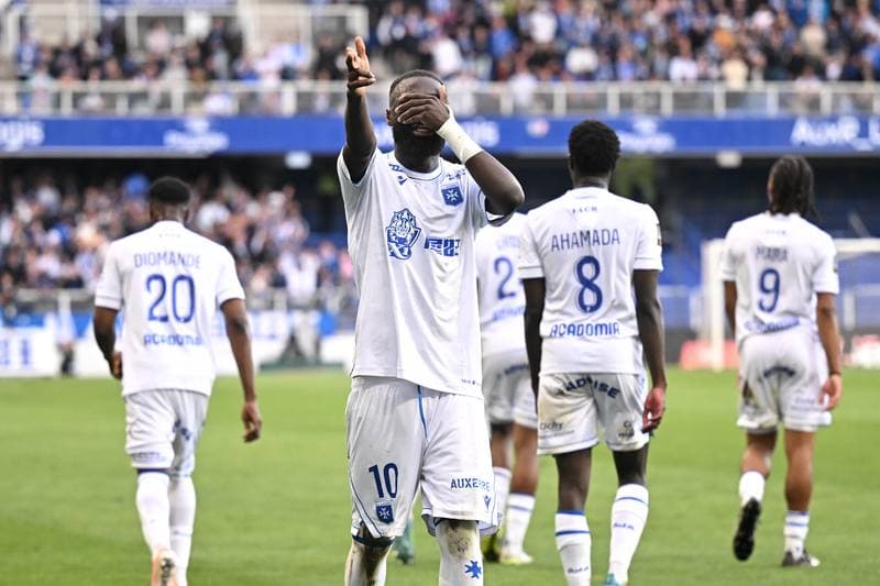 Football. Ligue 1. AJ Auxerre - Angers SCO. 03.05.2026
