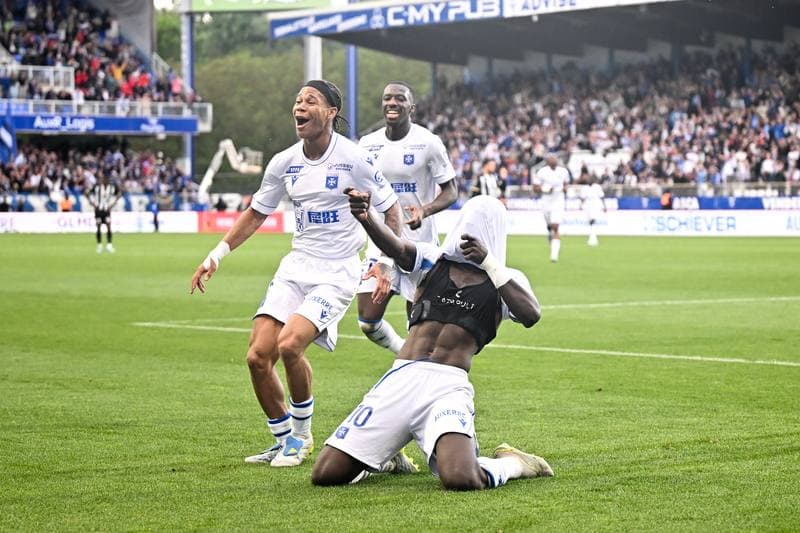 Football. Ligue 1. AJ Auxerre - Angers SCO. 03.05.2026