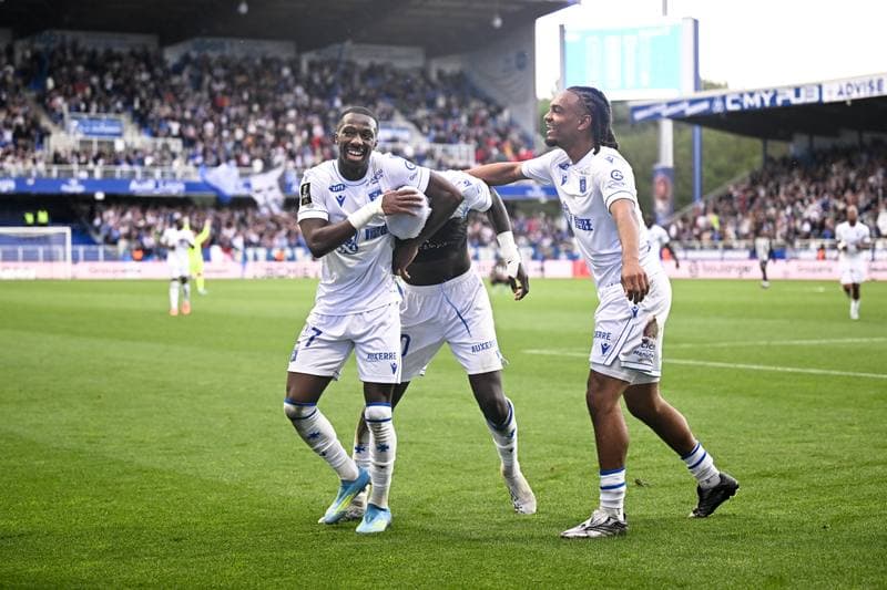 Football. Ligue 1. AJ Auxerre - Angers SCO. 03.05.2026