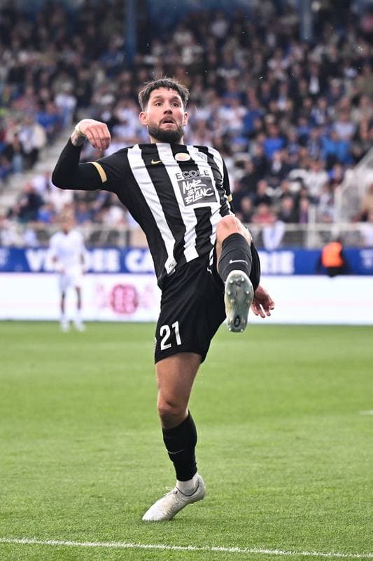 Football. Ligue 1. AJ Auxerre - Angers SCO. 03.05.2026