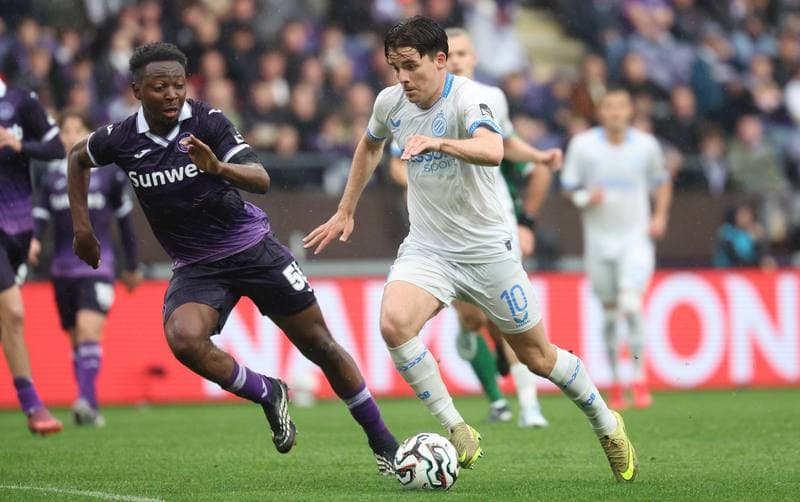 Football. Jupiler Pro League. RSC Anderlecht - Club Brugge. 03.05.2026