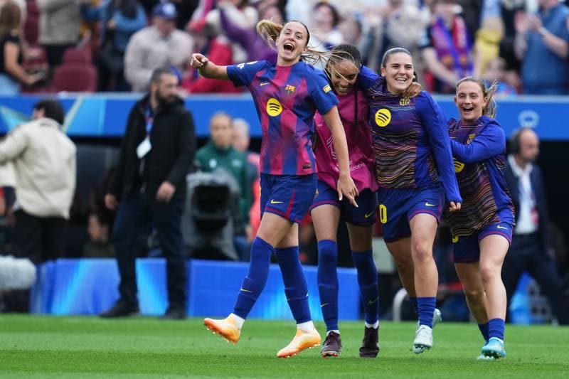 Football. UEFA Women's Champions League. FC Barcelona - Bayern Munich. 03.05.2026
