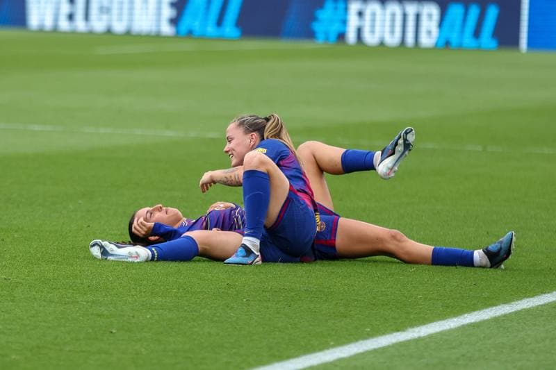 Football. UEFA Women's Champions League. FC Barcelona - Bayern Munich. 03.05.2026