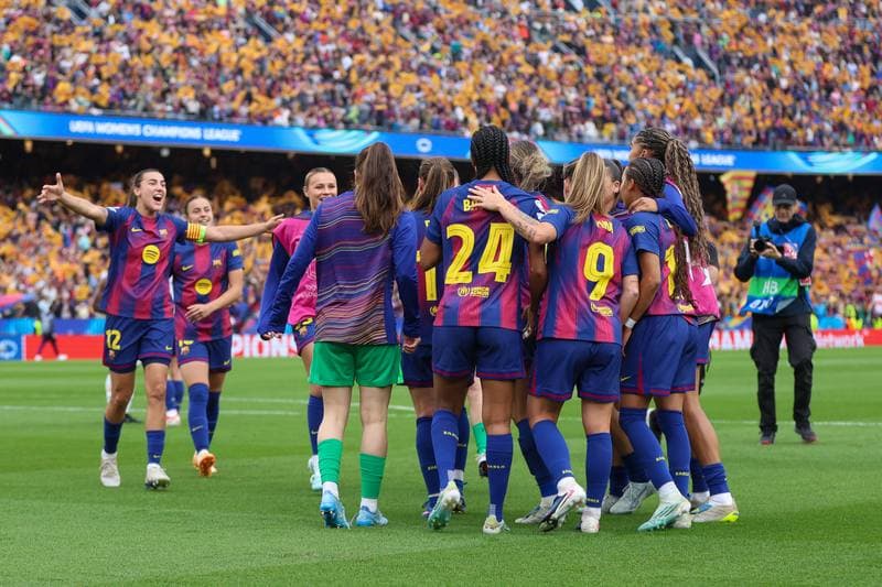 Football. UEFA Women's Champions League. FC Barcelona - Bayern Munich. 03.05.2026