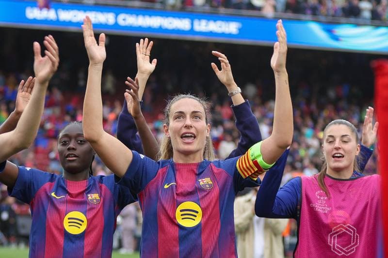 Football. UEFA Women's Champions League. FC Barcelona - Bayern Munich. 03.05.2026