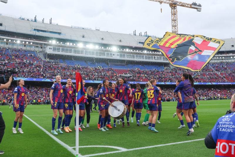 Football. UEFA Women's Champions League. FC Barcelona - Bayern Munich. 03.05.2026