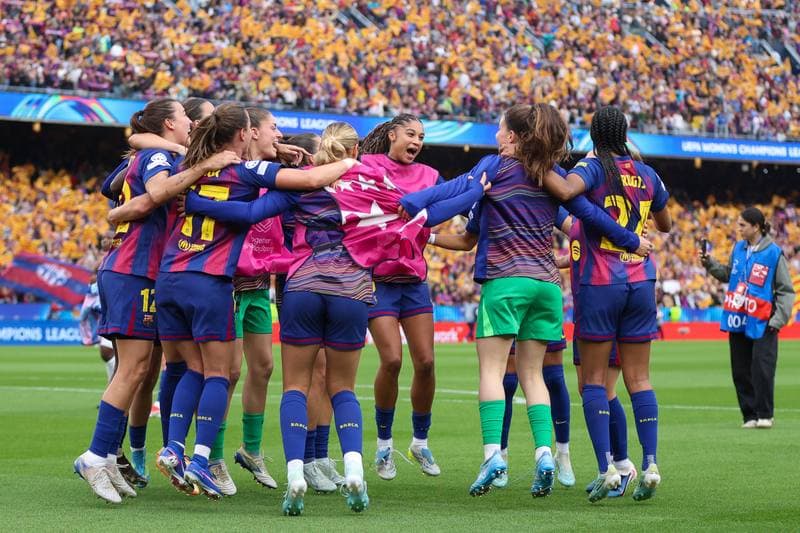 Football. UEFA Women's Champions League. FC Barcelona - Bayern Munich. 03.05.2026