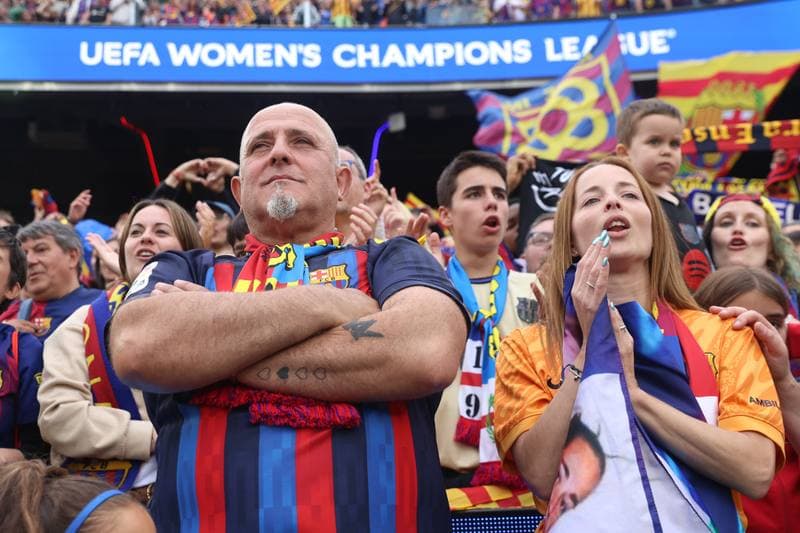 Football. UEFA Women's Champions League. FC Barcelona - Bayern Munich. 03.05.2026