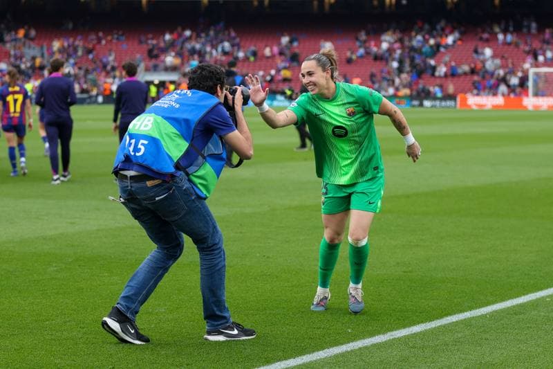 Football. UEFA Women's Champions League. FC Barcelona - Bayern Munich. 03.05.2026