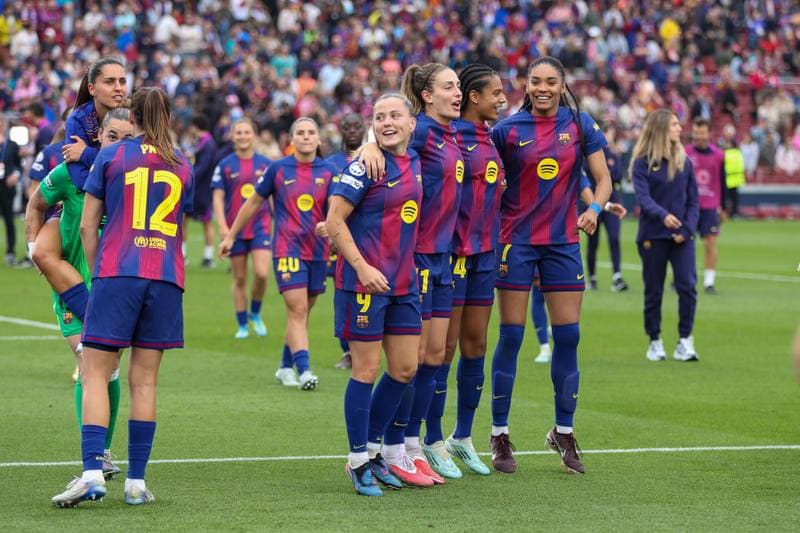 Football. UEFA Women's Champions League. FC Barcelona - Bayern Munich. 03.05.2026