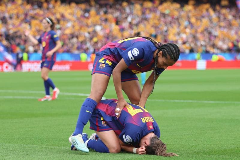 Football. UEFA Women's Champions League. FC Barcelona - Bayern Munich. 03.05.2026