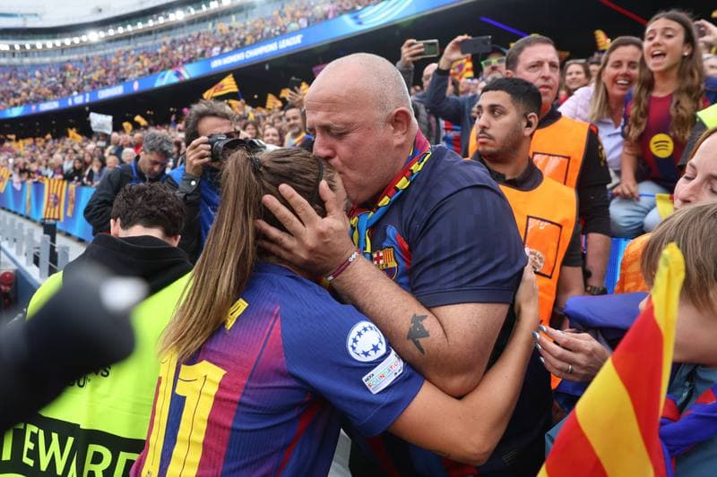 Football. UEFA Women's Champions League. FC Barcelona - Bayern Munich. 03.05.2026