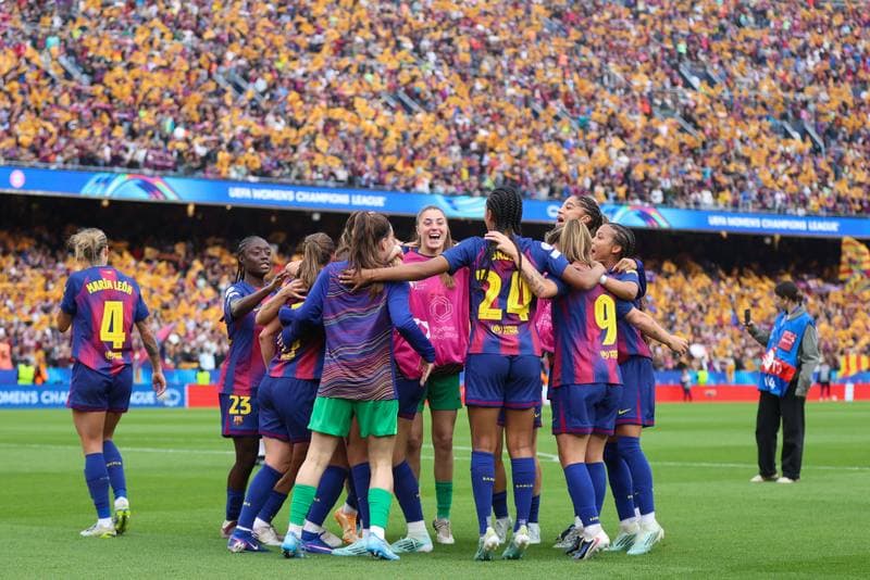 Football. UEFA Women's Champions League. FC Barcelona - Bayern Munich. 03.05.2026