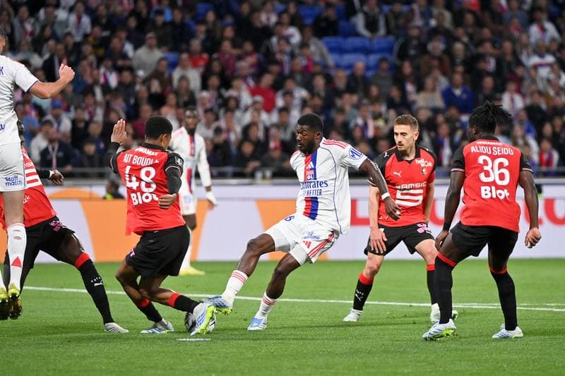 Football. Ligue 1. Olympique Lyonnais - Stade Rennais FC. 03.05.2026