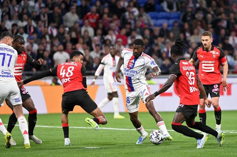 Football. Ligue 1. Olympique Lyonnais - Stade Rennais FC. 03.05.2026
