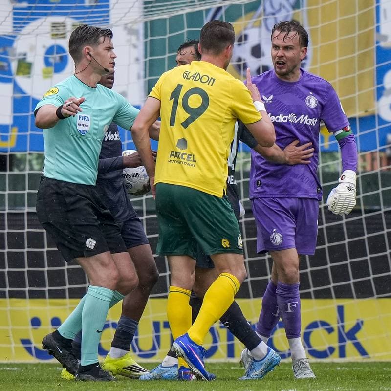 Football. Eredivisie. Fortuna Sittard - Feyenoord. 03.05.2026