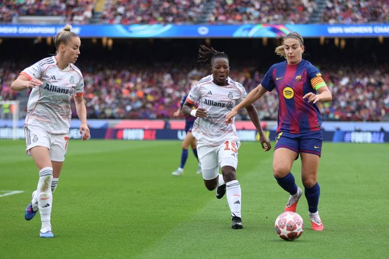 Football. UEFA Women's Champions League. FC Barcelona - Bayern Munich. 03.05.2026