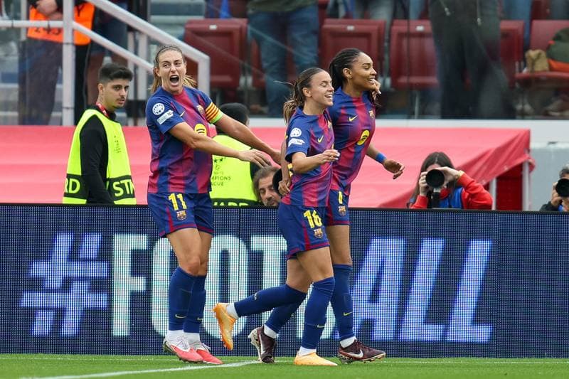 Football. UEFA Women's Champions League. FC Barcelona - Bayern Munich. 03.05.2026