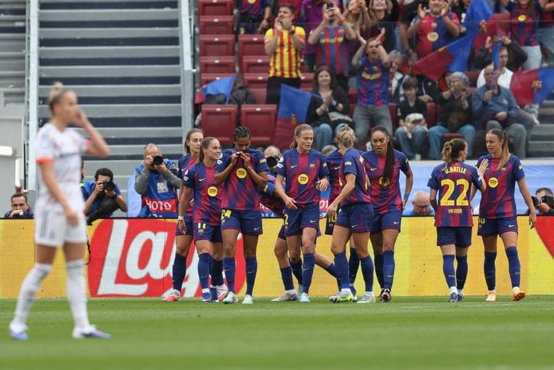 Football. UEFA Women's Champions League. FC Barcelona - Bayern Munich. 03.05.2026