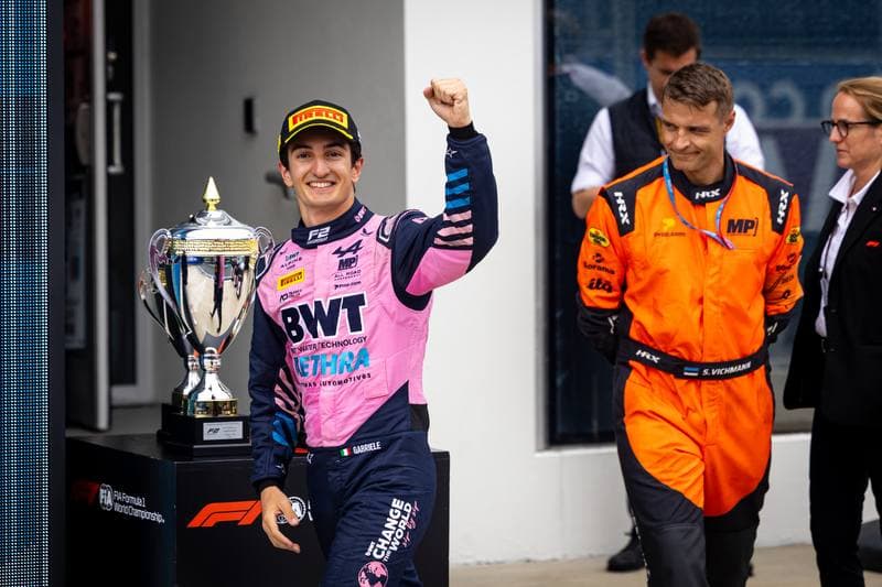 Motorsport. FIA Formula 2 Championship. Race 1. 03.05.2026