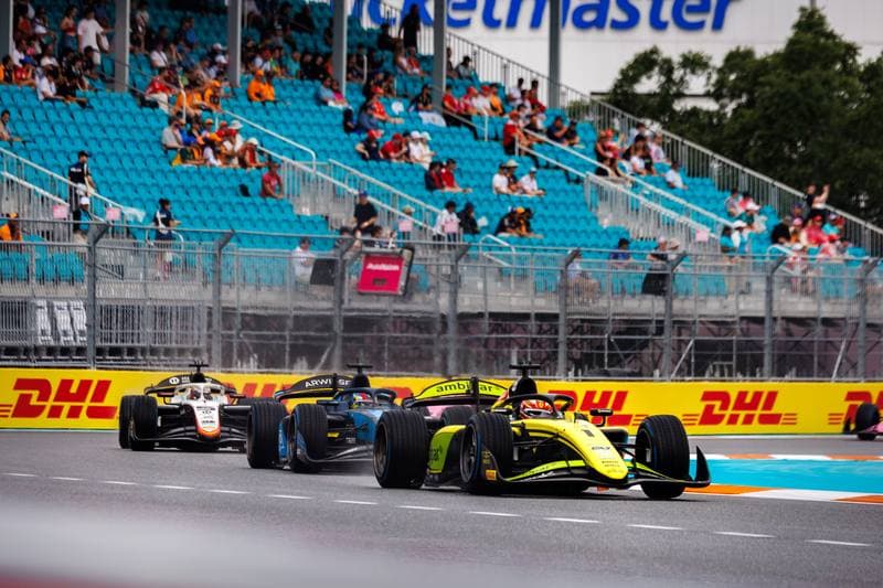 Motorsport. FIA Formula 2 Championship. Race 1. 03.05.2026