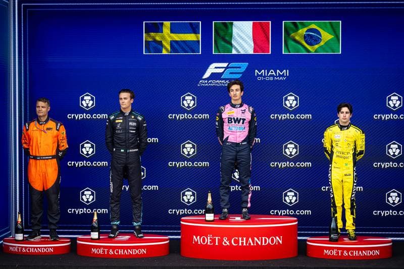 Motorsport. FIA Formula 2 Championship. Race 1. 03.05.2026