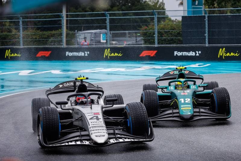 Motorsport. FIA Formula 2 Championship. Race 1. 03.05.2026
