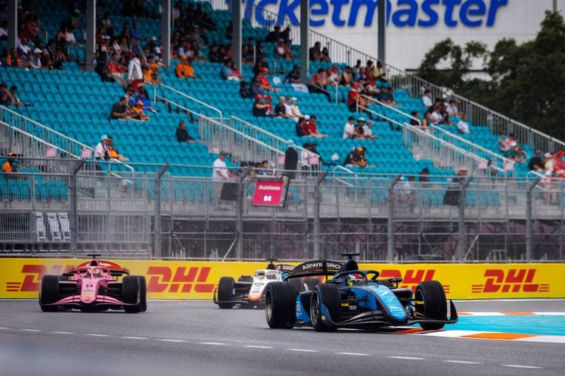 Motorsport. FIA Formula 2 Championship. Race 1. 03.05.2026