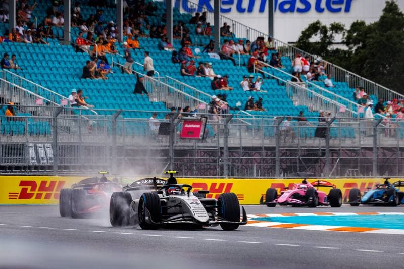 Motorsport. FIA Formula 2 Championship. Race 1. 03.05.2026
