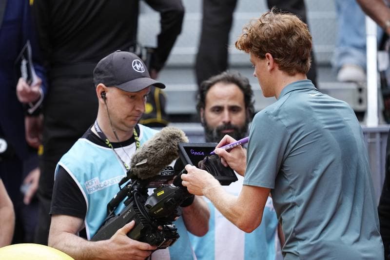 Tennis. Mutua Madrid Open. Alexander Zverev - Jannik Sinner. 03.05.2026