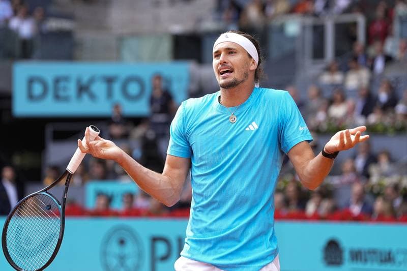 Tennis. Mutua Madrid Open. Alexander Zverev - Jannik Sinner. 03.05.2026