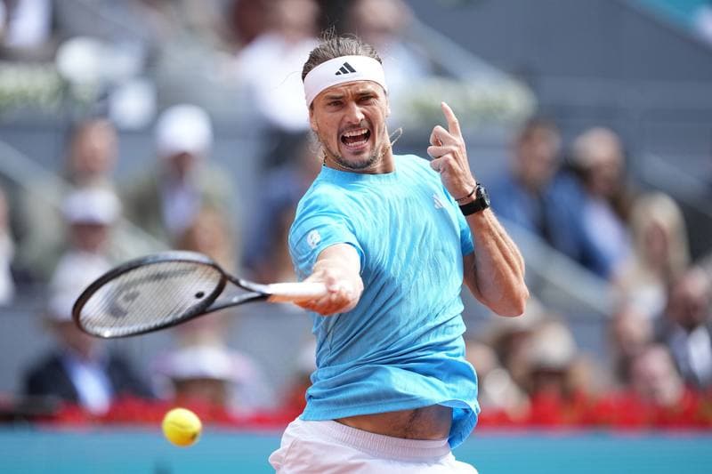 Tennis. Mutua Madrid Open. Alexander Zverev - Jannik Sinner. 03.05.2026