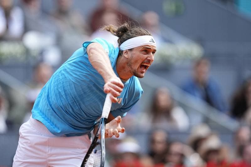 Tennis. Mutua Madrid Open. Alexander Zverev - Jannik Sinner. 03.05.2026