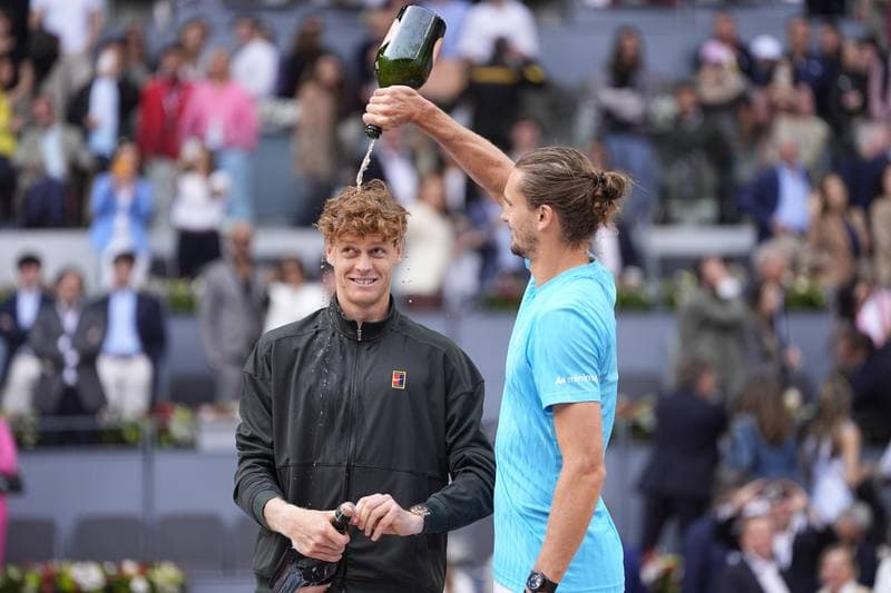Tennis. Mutua Madrid Open. Alexander Zverev - Jannik Sinner. 03.05.2026