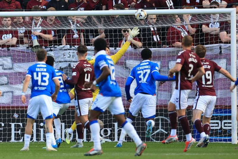 Football. William Hill Premiership. Heart of Midlothian - Glasgow Rangers. 04.05.2026