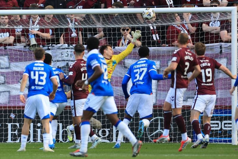 Football. William Hill Premiership. Heart of Midlothian - Glasgow Rangers. 04.05.2026