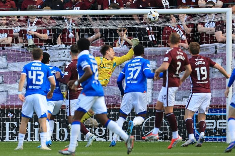 Football. William Hill Premiership. Heart of Midlothian - Glasgow Rangers. 04.05.2026