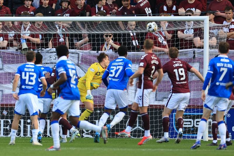 Football. William Hill Premiership. Heart of Midlothian - Glasgow Rangers. 04.05.2026