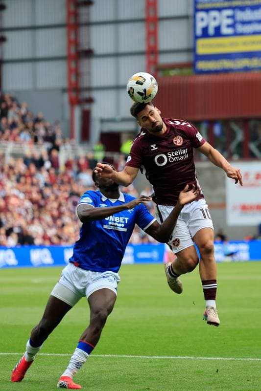 Football. William Hill Premiership. Heart of Midlothian - Glasgow Rangers. 04.05.2026