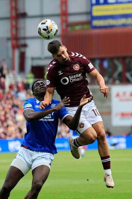 Football. William Hill Premiership. Heart of Midlothian - Glasgow Rangers. 04.05.2026