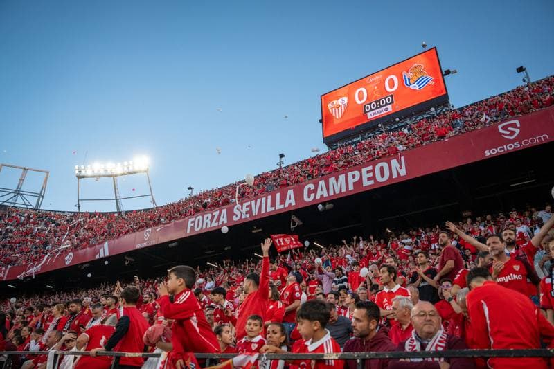 Football. La Liga. Sevilla - Real Sociedad. 04.05.2026