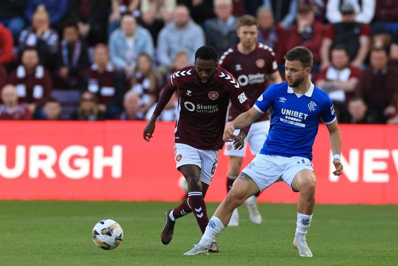 Football. William Hill Premiership. Heart of Midlothian - Glasgow Rangers. 04.05.2026