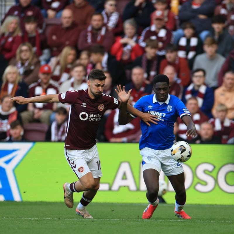 Football. William Hill Premiership. Heart of Midlothian - Glasgow Rangers. 04.05.2026