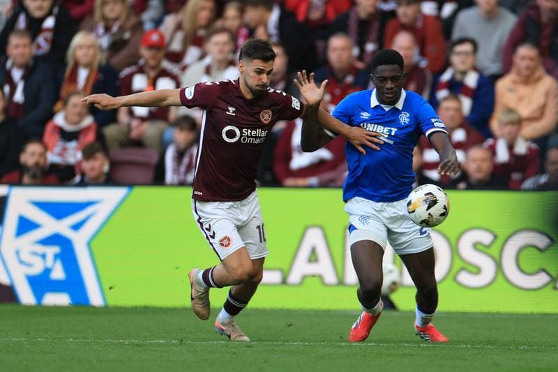 Football. William Hill Premiership. Heart of Midlothian - Glasgow Rangers. 04.05.2026