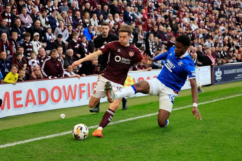 Football. William Hill Premiership. Heart of Midlothian - Glasgow Rangers. 04.05.2026