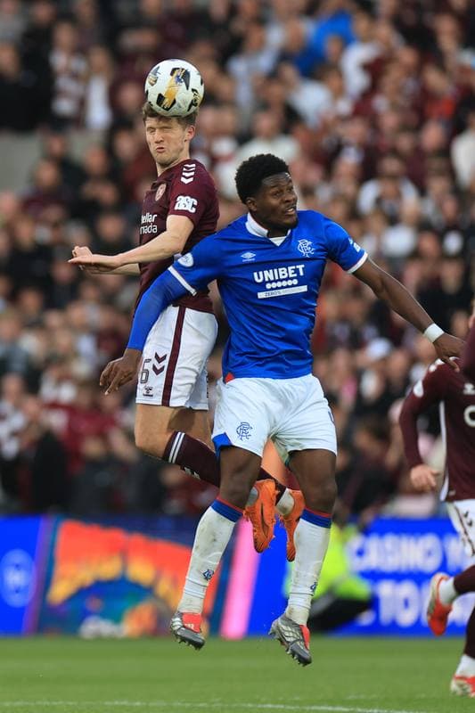 Football. William Hill Premiership. Heart of Midlothian - Glasgow Rangers. 04.05.2026